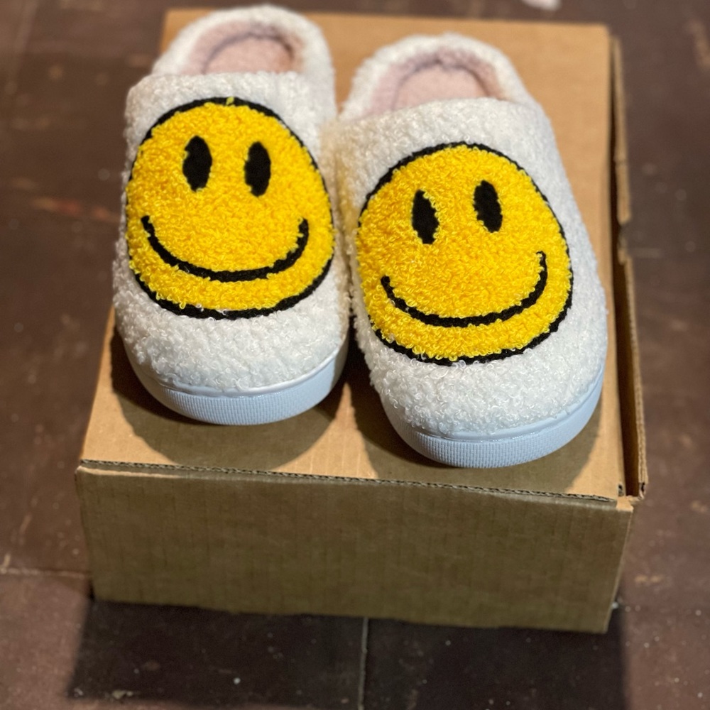 Smiley Face Slippers